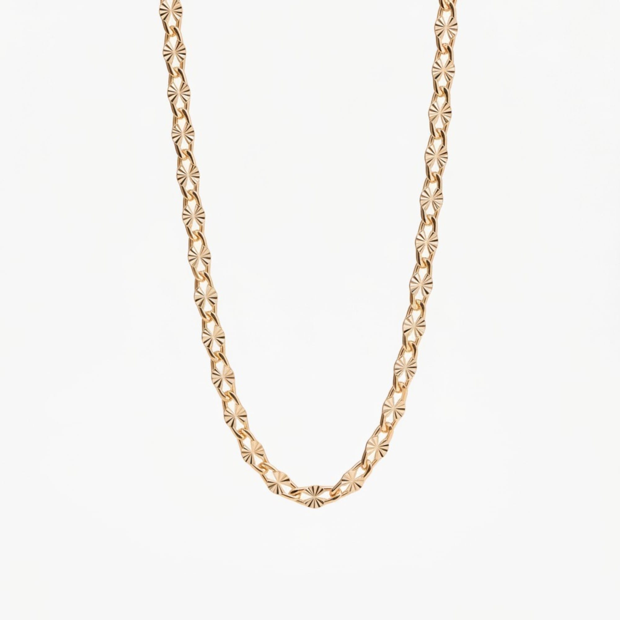 Choker Piastrine Diamantada Dourado