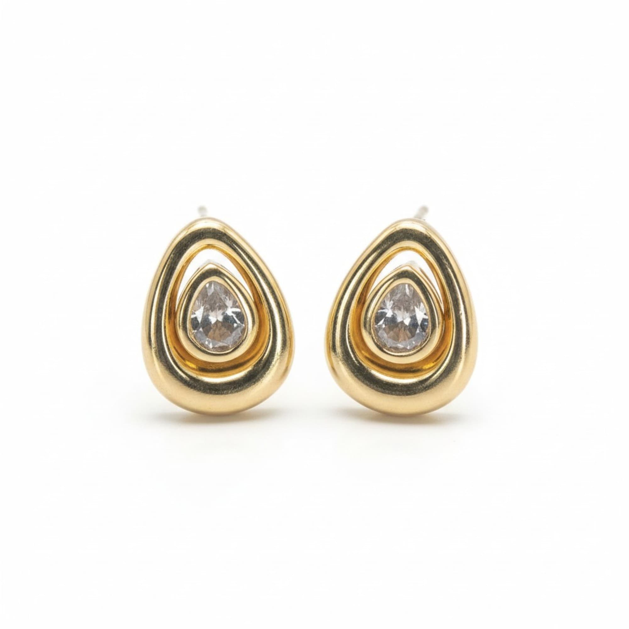 Brinco Gota Dourado